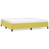 vidaXL Posteľ bez matraca zelen&aacute; 200x200 cm l&aacute;tka