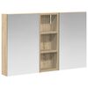 vidaXL Set kabinetov do k&uacute;peľne 3 ks 80 x 10,5 x 50 cm