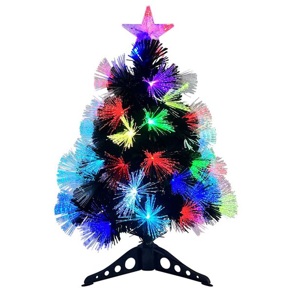 vidaXL Umelý vianočný stromček Zelená 64 cm PVC