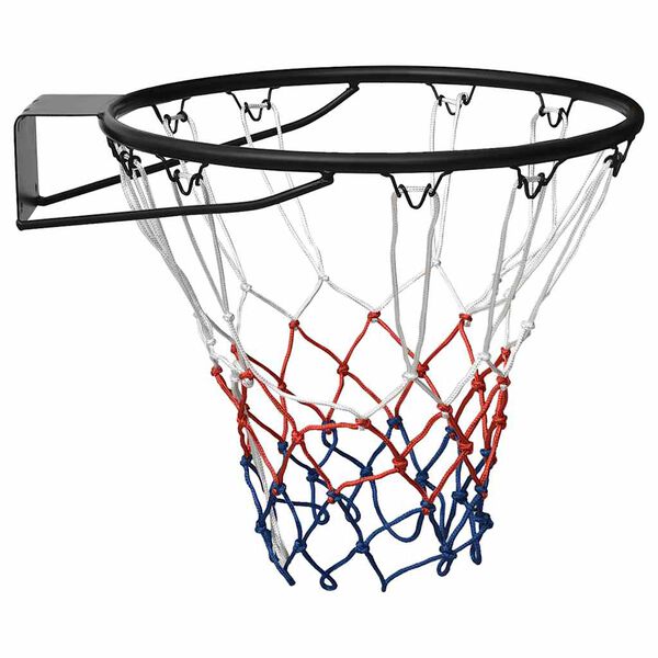 vidaXL Basketbalový kôš čierny 45 cm oceľ