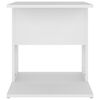 vidaXL Pr&iacute;ručn&yacute; stol&iacute;k, biely 45x45x48 cm, kompozitn&eacute; drevo
