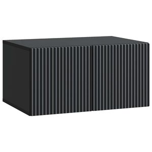 vidaXL N&aacute;stenn&aacute; TV skrinka Čierna 59,5 x 41 x 30 cm Kompozitn&eacute; drevo