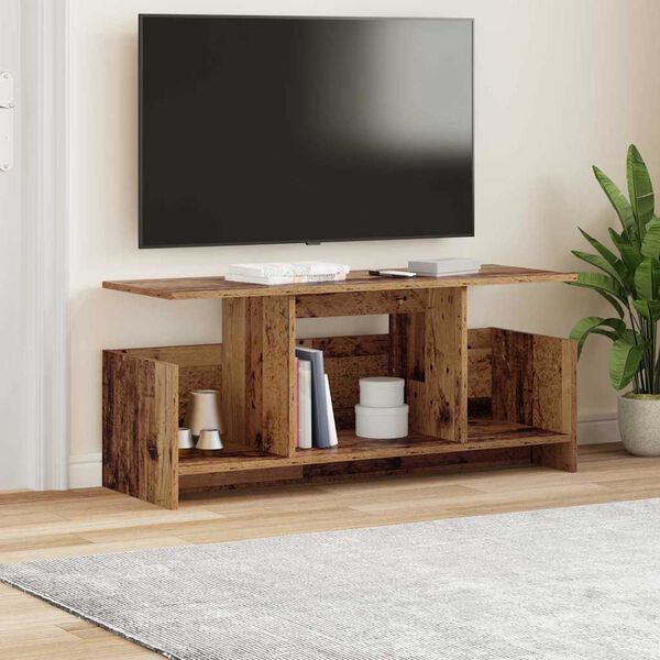 vidaXL TV stol&iacute;k Star&eacute; drevo 102 x 35 x 45 cm Kompozitn&eacute; drevo