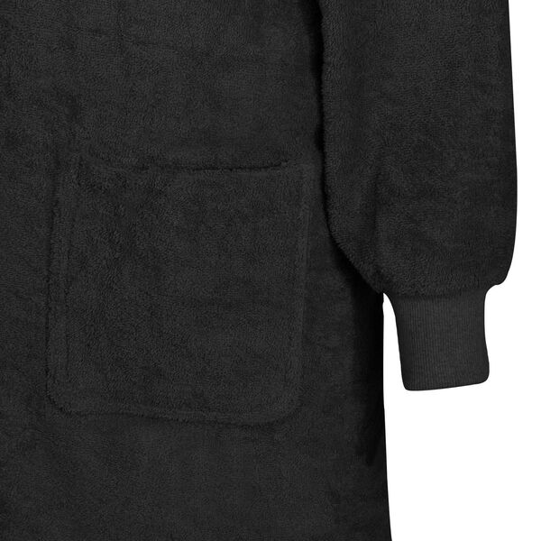 vidaXL Mikina s kapucňou KINN Čierna XL Bavlna