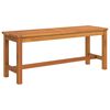 vidaXL Z&aacute;hradn&aacute; lavička 110x35x45 cm mas&iacute;vna ak&aacute;cia