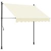 vidaXL Zaťahovacia mark&iacute;za kr&eacute;mov&aacute; 250x150 cm l&aacute;tka a oceľ