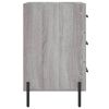 vidaXL Nočný stolík sivý sonoma 40x40x66 cm kompozitné drevo