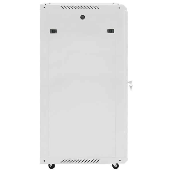 vidaXL 22U Serverov&aacute; skriňa s otočn&yacute;mi nožičkami 19" IP20 60x60x120 cm