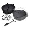 vidaXL Liatinov&yacute; hrniec Dutch Oven 5,6 L s pr&iacute;slu&scaron;enstvom