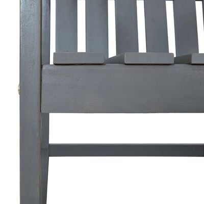 vidaXL Záhradná lavička sivá 110 cm akáciový masív