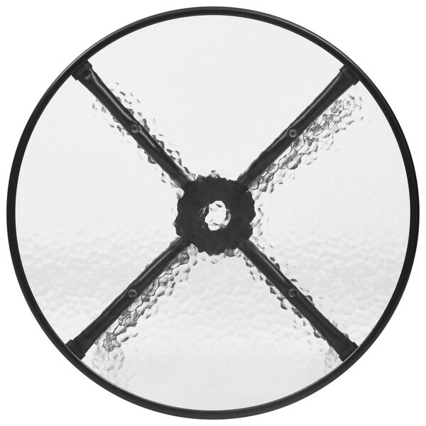 vidaXL 5-dielna z&aacute;hradn&aacute; jed&aacute;lensk&aacute; s&uacute;prava čierna