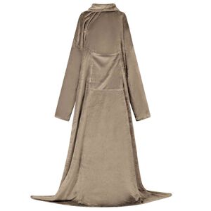 vidaXL Mikina s kapucňou ťavov&aacute; Flanel