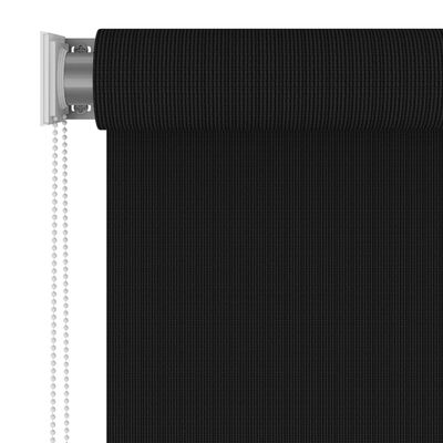 vidaXL Vonkajšia zatemňovacia roleta, 220x230 cm, čierna