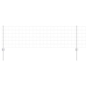 vidaXL Plot s podperou Strieborn&aacute;