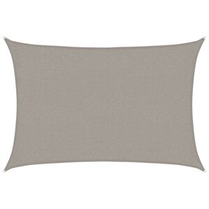 vidaXL Tieniaca plachta 160 g/m&sup2;, obdĺžnikov&aacute;, svetlosiv&aacute; 2x2,5m, HDPE