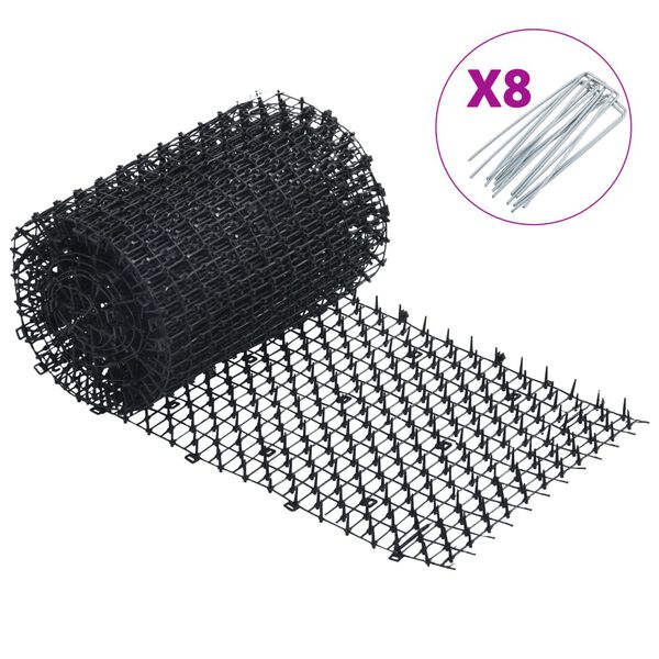 vidaXL Odpudzovač zvierat 400x30 cm PP