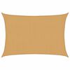 vidaXL Tieniaca plachta 160 g/m&sup2; obdĺžnikov&aacute; pieskov&aacute; 2x2,5 m HDPE