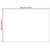 vidaXL Kusov&eacute; koberce Obdĺžnikov&yacute; HUARTE B&eacute;žov&aacute; 340 x 240 cm Polyester