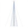 vidaXL LED vianočn&yacute; stromček s hrotmi 1534 LED modr&eacute; 500 cm