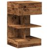 vidaXL Nočn&aacute; skrinka Old Wood 40x35x65 cm Engineered Wood