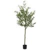 vidaXL Umel&yacute; olivovn&iacute;k 700 listov 165 cm zelen&yacute;