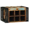 vidaXL Reg&aacute;l na v&iacute;no 2 ks 46 x 35 x 27,5 cm Mas&iacute;vne obnoven&eacute; drevo