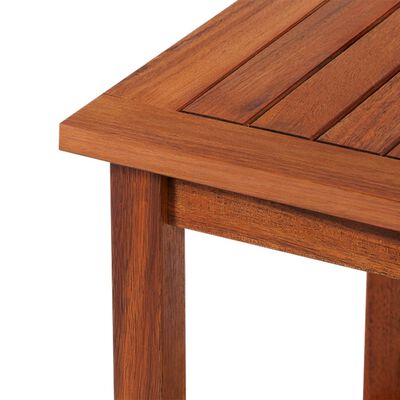 vidaXL Príručný stolík, akáciové drevo