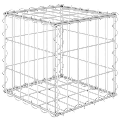 vidaXL Gabiónový vyvýšený záhon kocka 30x30x30 cm oceľový drôt