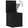vidaXL &Uacute;ložn&aacute; krabica Čierny dub 40 x 42 x 46 cm Kompozitn&eacute; drevo