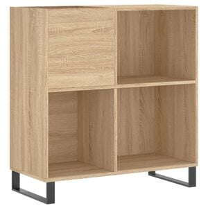 vidaXL Skrinka na platne dub sonoma 84,5x38x48 cm kompozitn&eacute; drevo
