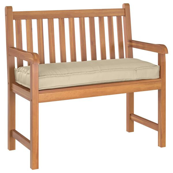 vidaXL Podložka B&eacute;žov&aacute; 100 x 40 x 8 cm Oxfordsk&aacute; l&aacute;tka