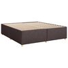 vidaXL Boxspring posteľ s matracom tmavohned&aacute; 180x200 cm l&aacute;tka