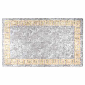 vidaXL Prateľn&yacute; koberec 120x180 cm siv&yacute;