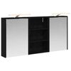 vidaXL Set kabinetov do k&uacute;peľne 3 ks 126 x 16 x 62.5 cm