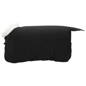 vidaXL Pl&aacute;&scaron;ť pre kone Čierna 75 cm Pol&aacute;rna fleece
