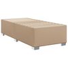 vidaXL Boxspring posteľ s matracom kapuč&iacute;nov&aacute; 90x200 cm umel&aacute; koža