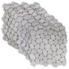 vidaXL Biela 30 x 30 cm
