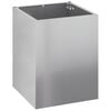 vidaXL Z&aacute;hradn&yacute; kvetin&aacute;č Pozinkovan&aacute; oceľ 32 x 32 x 40 cm