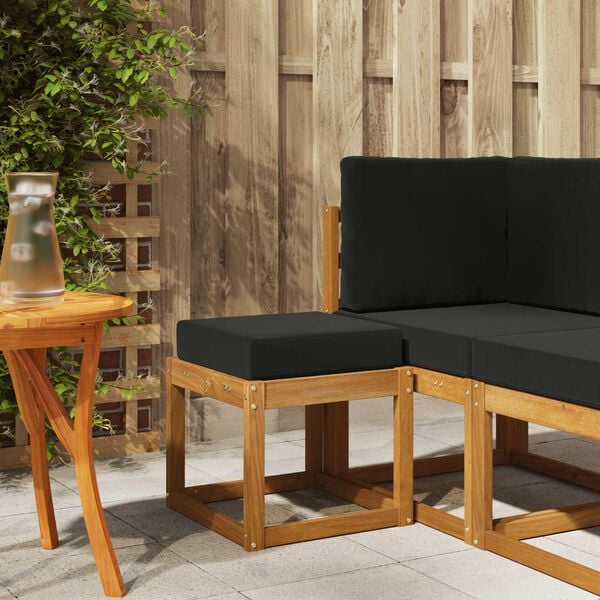 vidaXL Z&aacute;hradn&aacute; lavica na sedenie Pevn&eacute; ak&aacute;ciov&eacute; drevo Pr&iacute;rodn&aacute;