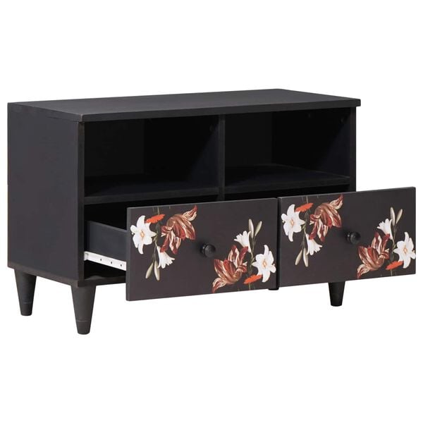 vidaXL Úložné skrine Viacfarebný 70 x 33,5 x 46 cm Masívne mango drevo