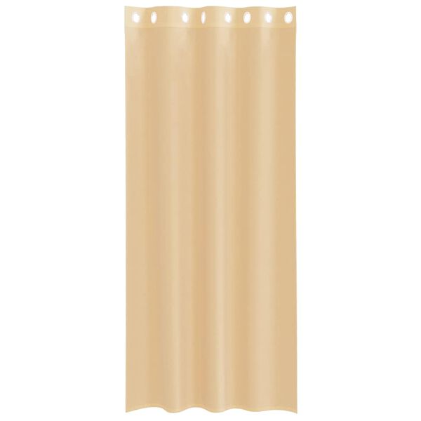 vidaXL Voálové závesy s priechodkami 2 ks Pies