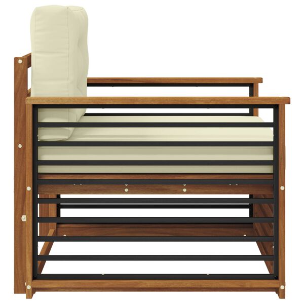 vidaXL Z&aacute;hradn&aacute; s&uacute;prava gaučov Mas&iacute;vne ak&aacute;ciov&eacute; drevo a polyester