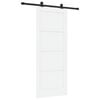 vidaXL Posuvn&eacute; dvere ORKDAL Biela 83 x 202 cm Borovicov&yacute; mas&iacute;v