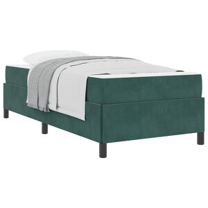 vidaXL R&aacute;m postele Tmavozelen&aacute; 80 x 200 cm l&aacute;tka
