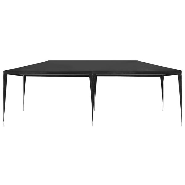 vidaXL Párty stan 3x6 m, PE, antracitový