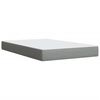 vidaXL Boxspring posteľ s matracom bledosiv&aacute; 120x190 cm l&aacute;tka