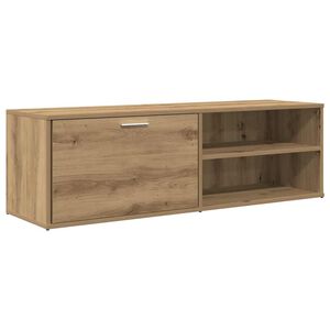 VidaXL TV skrinka Artisan Dub 120x34x37 cm Kon&scaron;trukčn&eacute; drevo