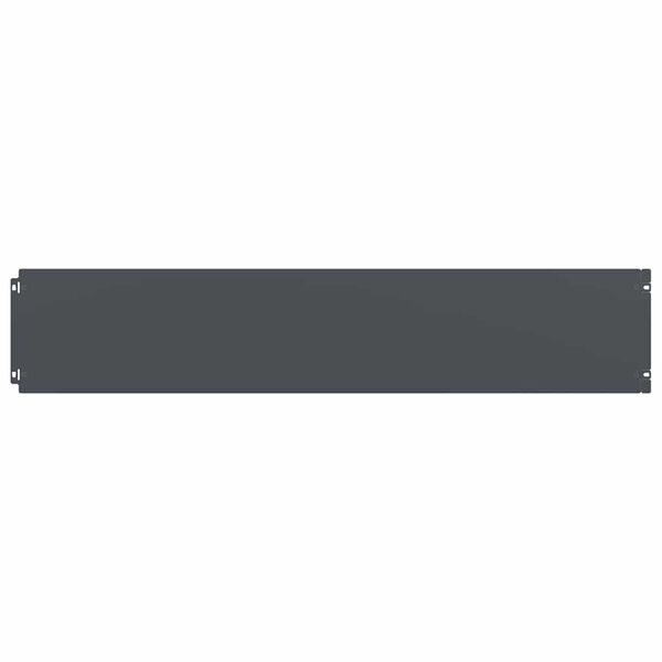 vidaXL Obruby trávnika 10 ks Antracit Oceľ valcovaná za studena