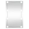 vidaXL N&aacute;stenn&eacute; zrkadlo s LED svetlami 50x80 cm sklo obdĺžnik
