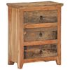 vidaXL Komoda 60x33x75 cm, ak&aacute;ciov&yacute; a recyklovan&yacute; mas&iacute;v
